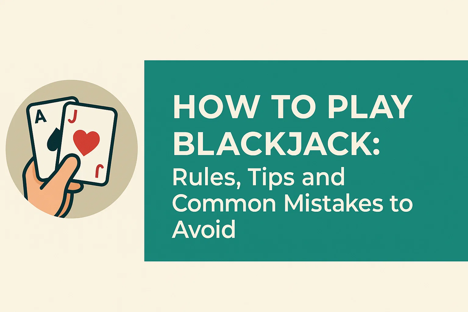 How to Play Blackjack: Rules, Tips and Common Mistakes to Avoid